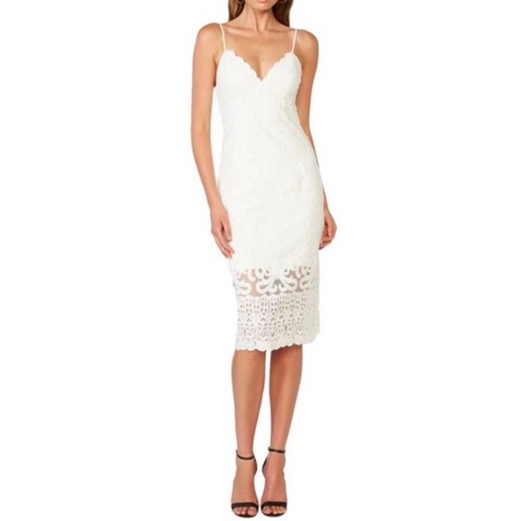 grace loves lace mai dress Corset White Crepe Wedding Dress Fit & Flare Mermaid Boning Made to Order XL James by Grace Loves Lace main image 0